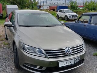 2013 Volkswagen Passat CC I Рестайлинг, серебристый, 1267000 рублей, вид 2