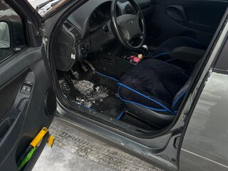 2013 Lada (ВАЗ) Kalina I, серый, 350000 рублей, вид 5