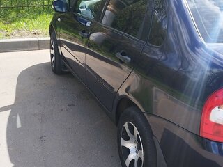 2007 Lada (ВАЗ) Kalina I, синий, 250000 рублей, вид 3