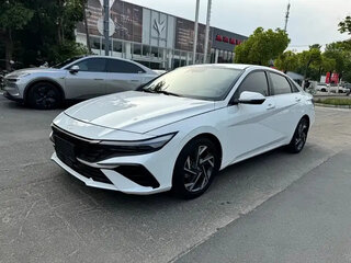 2023 Hyundai Elantra N Line VII (CN7) Рестайлинг, белый, 1590000 рублей, вид 1