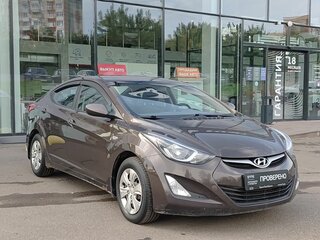2014 Hyundai Elantra V (MD) Рестайлинг, коричневый, 1279600 рублей, вид 3