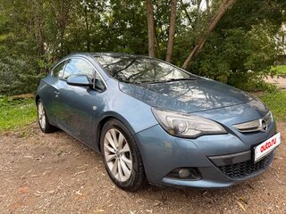 2013 Opel Astra GTC J Рестайлинг, голубой, 1150000 рублей, вид 3