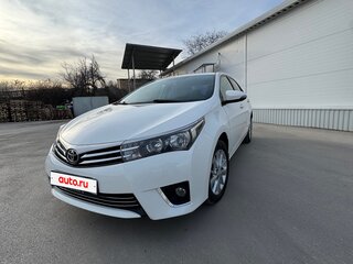 2014 Toyota Corolla XI (E160, E170, E180), белый, 1290000 рублей, вид 3