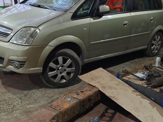 2008 Opel Meriva A Рестайлинг, золотистый, 260000 рублей, вид 5
