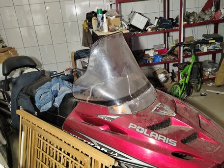 2005 Polaris Widetrak LX, красный, 540000 рублей, вид 3