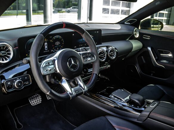 2021 Mercedes-Benz CLA AMG 45 AMG S II (C118, X118), жёлтый - вид 11