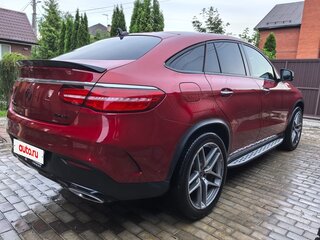 2017 Mercedes-Benz GLE Coupe 350 d I (C292), красный, 3680000 рублей, вид 5