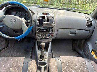 2003 Hyundai Accent ТагАЗ II, белый, 160000 рублей, вид 5