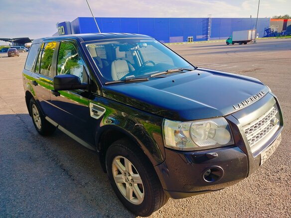 2008 Land Rover Freelander II, чёрный, 1100000 рублей - вид 2