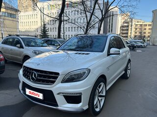 2012 Mercedes-Benz M-Класс AMG 63 AMG III (W166), белый, 3100000 рублей, вид 1
