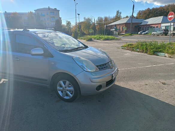 2007 Nissan Note I, серебристый, 500000 рублей - вид 2