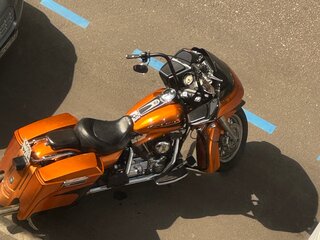 2007 Harley-Davidson Road Glide, оранжевый, 930000 рублей, вид 1