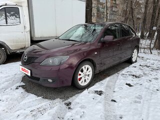 2007 Mazda 3 I (BK) Рестайлинг, пурпурный, 600000 рублей, вид 1