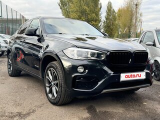 2015 BMW X6 30d II (F16), чёрный, 3000000 рублей, вид 1