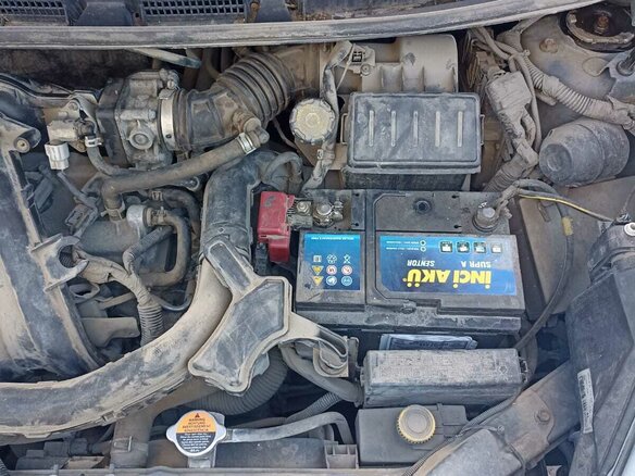 2010 Nissan Note I Рестайлинг, серый - вид 16