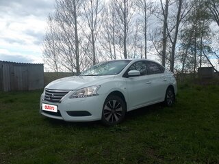 2014 Nissan Sentra VII (B17), белый, 900000 рублей, вид 1