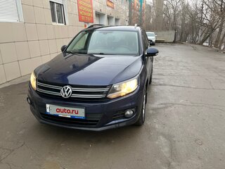 2013 Volkswagen Tiguan I Рестайлинг, синий, 1350000 рублей, вид 2