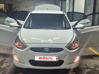 2014 Hyundai Solaris I, белый, 1000000 рублей, вид 2