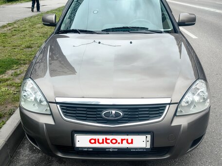 2015 Lada (ВАЗ) Priora I Рестайлинг, коричневый, 550000 рублей, вид 1