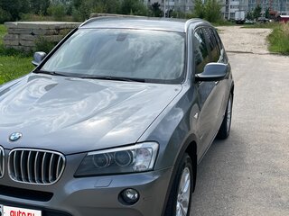 2013 BMW X3 28i xDrive II (F25), серый, 1500000 рублей, вид 2