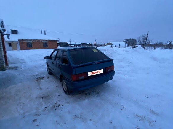 2005 Lada (ВАЗ) 2114, синий, 130000 рублей - вид 4