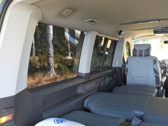 2008 Volkswagen Multivan T5, чёрный, 2300000 рублей - вид 9