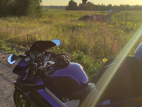2005 Honda VFR 800, синий, 350000 рублей, вид 5