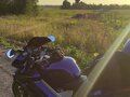 2005 Honda VFR 800, синий, 350000 рублей - вид 4
