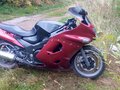 2001 Kawasaki ZZR 1100, красный, 280000 рублей