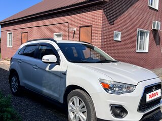 2013 Mitsubishi ASX I Рестайлинг, белый, 1200000 рублей, вид 5