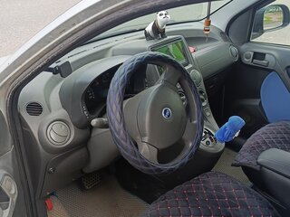 2008 Fiat Panda II, серебристый, 310000 рублей, вид 5