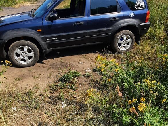 2002 Ford Maverick III, синий, 370000 рублей - вид 5