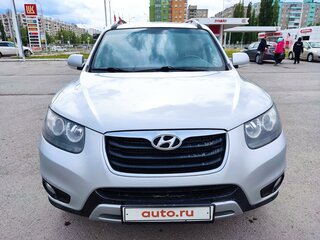 2011 Hyundai Santa Fe II Рестайлинг, серебристый, 750000 рублей, вид 3