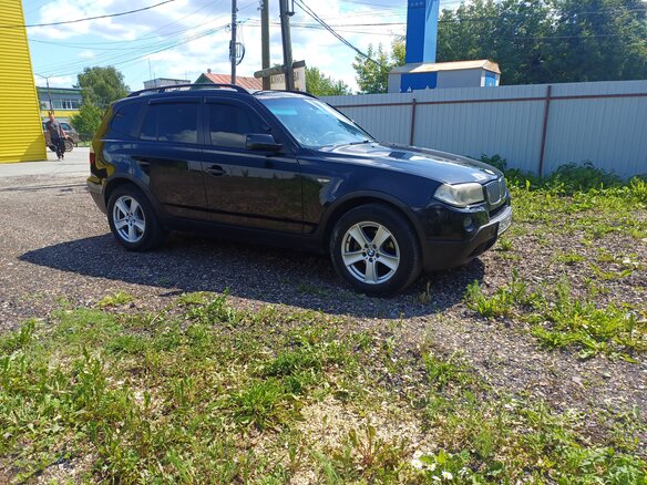 2008 BMW X3 20d I (E83) Рестайлинг, чёрный, 735000 рублей - вид 8