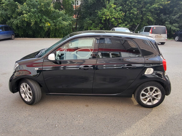 2016 Smart Forfour II, чёрный, 695000 рублей - вид 9