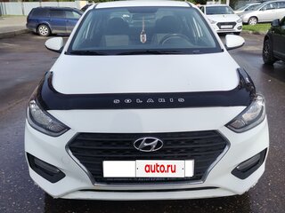 2019 Hyundai Solaris II, белый, 950000 рублей, вид 1