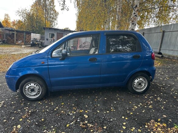 2010 Daewoo Matiz I Рестайлинг, синий, 160000 рублей - вид 8