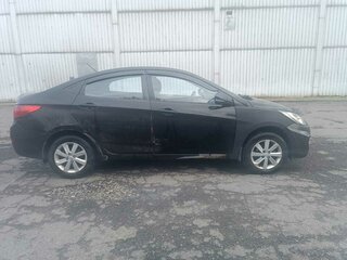 2012 Hyundai Solaris I, чёрный, 450000 рублей, вид 3