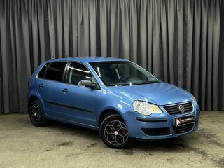 2007 Volkswagen Polo IV Рестайлинг, синий, 399888 рублей, вид 2