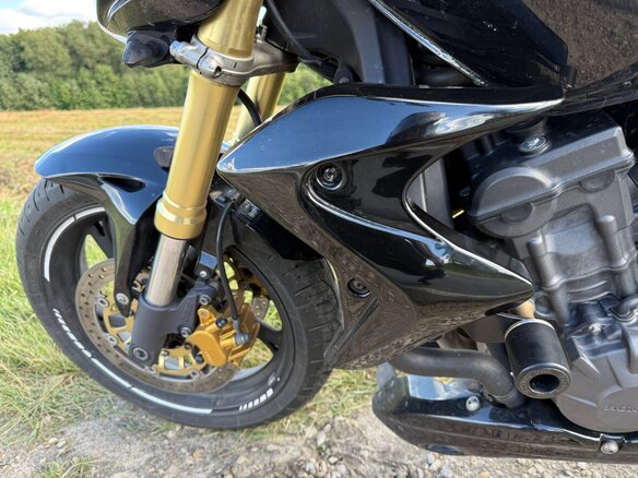 2007 Honda CB 600F Hornet, чёрный, 550000 рублей - вид 12