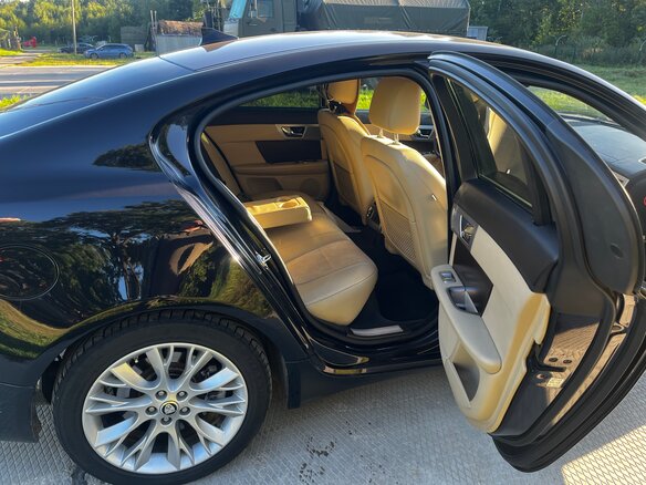 2013 Jaguar XF I Рестайлинг, чёрный, 1150000 рублей - вид 10