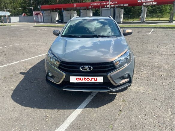 2019 Lada (ВАЗ) Vesta SW Cross I, коричневый, 815000 рублей
