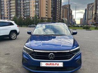 2020 Volkswagen Polo VI, синий, 1350000 рублей, вид 2