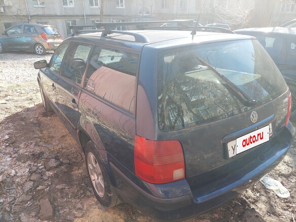 1998 Volkswagen Passat B5, синий, 350000 рублей - вид 4