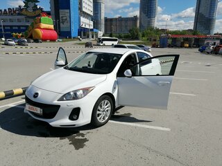 2013 Mazda 3 II (BL) Рестайлинг, белый, 1000000 рублей, вид 1