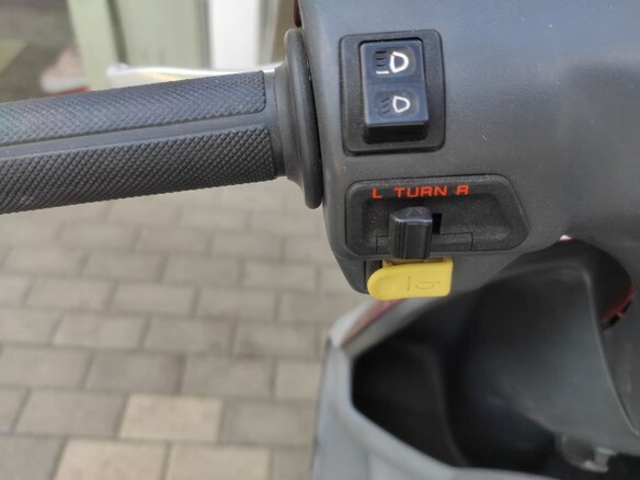 1997 Honda Dio, красный, 75000 рублей - вид 9