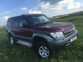 1998 Toyota Land Cruiser Prado 90 Series, красный, 999999 рублей, вид 4