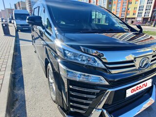 2018 Toyota Vellfire II Рестайлинг, чёрный, 4400000 рублей, вид 2