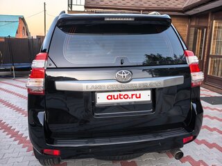 2013 Toyota Land Cruiser Prado 5-speed 150 Series Рестайлинг 1, чёрный, 3450000 рублей, вид 4