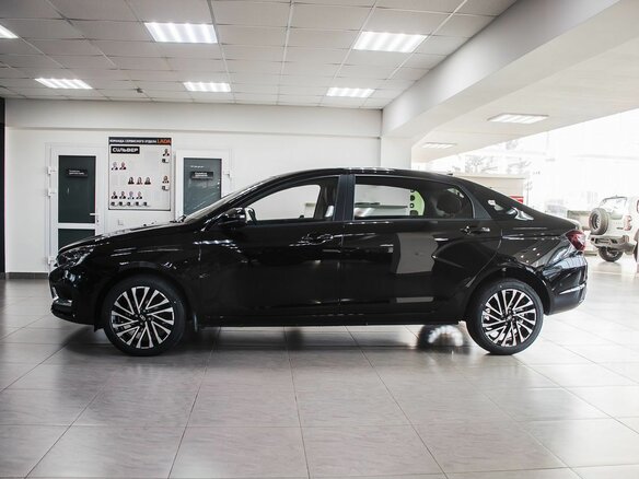 2024 Lada (ВАЗ) Aura, чёрный - вид 9